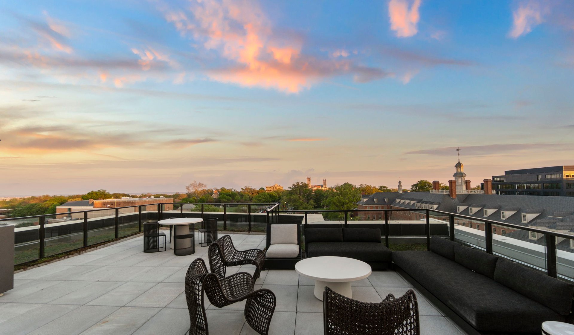 Roof deck at Upton Place (2 of 2)